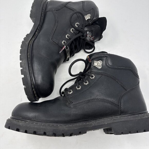 Thorogood 83987 Leather Non Safety Toe Chukka Boots Black Sz 10.5  Motorcycle main image 12